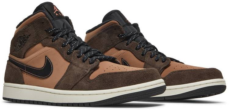 Air Jordan 1 Mid SE  Dark Chocolate  DC7294-200