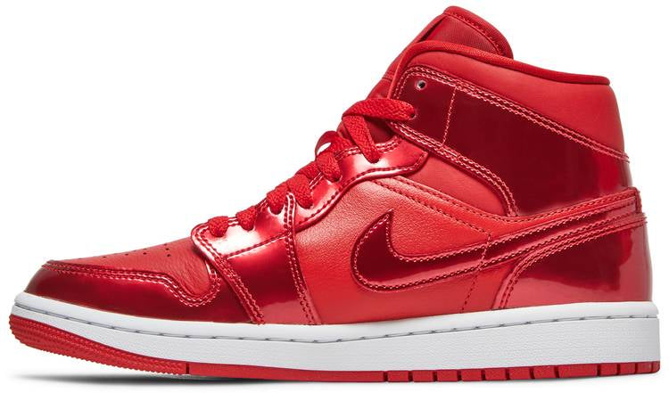 Wmns Air Jordan 1 Mid SE  University Red Pomegranate  DH5894-600