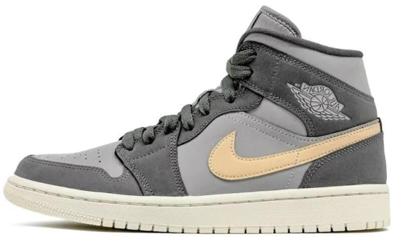 Wmns Air Jordan 1 Mid  Iron Grey Onyx  BQ6472-020