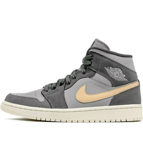 Wmns Air Jordan 1 Mid  Iron Grey Onyx  BQ6472-020