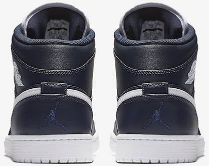 Air Jordan 1 Retro Mid  Obsidian  554724-402