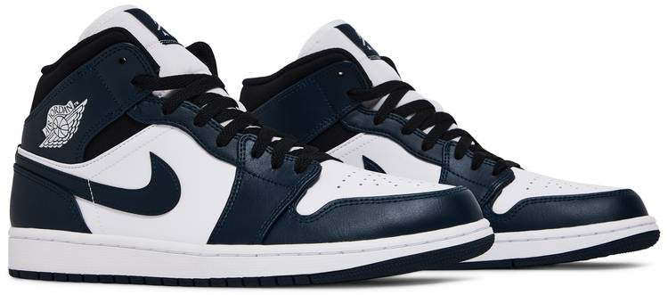 Air Jordan 1 Mid  Armory Navy  554724-411