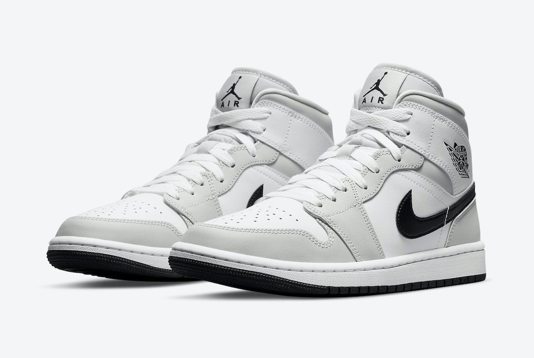 Wmns Air Jordan 1 Mid  Light Smoke Grey  BQ6472-015