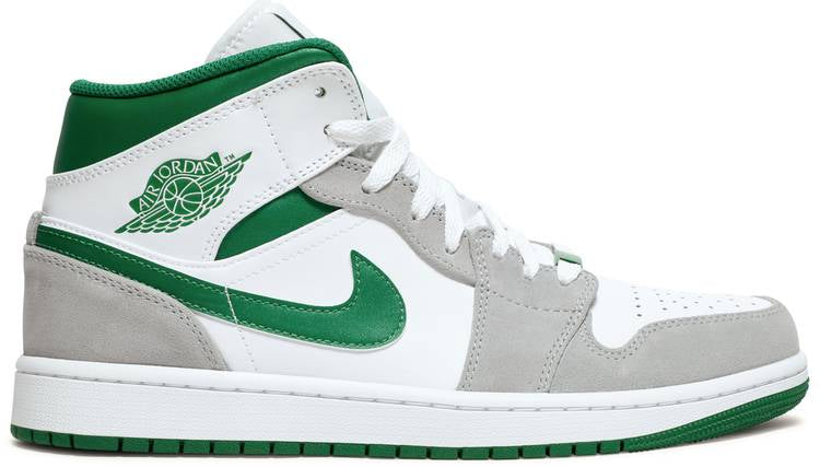 Air Jordan 1 Mid SE  Grey Pine Green  DC7294-103