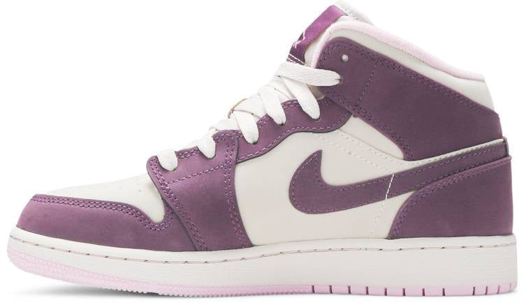 Air Jordan 1 Retro Mid GS  Pro Purple  555112-500