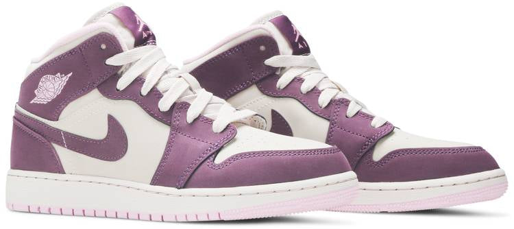 Air Jordan 1 Retro Mid GS  Pro Purple  555112-500