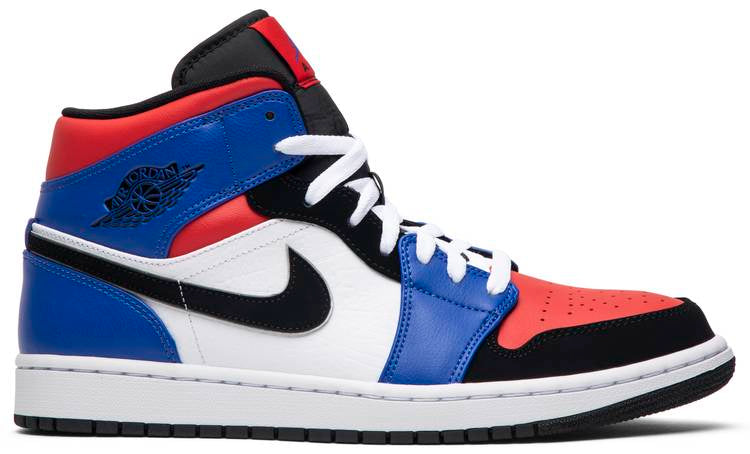 Air Jordan 1 Retro Mid  Top 3  554724-124