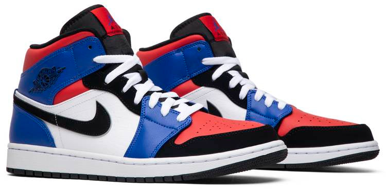 Air Jordan 1 Retro Mid  Top 3  554724-124