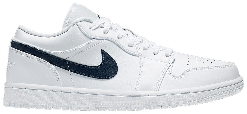 Air Jordan 1 Low  White Obsidian  553558-114