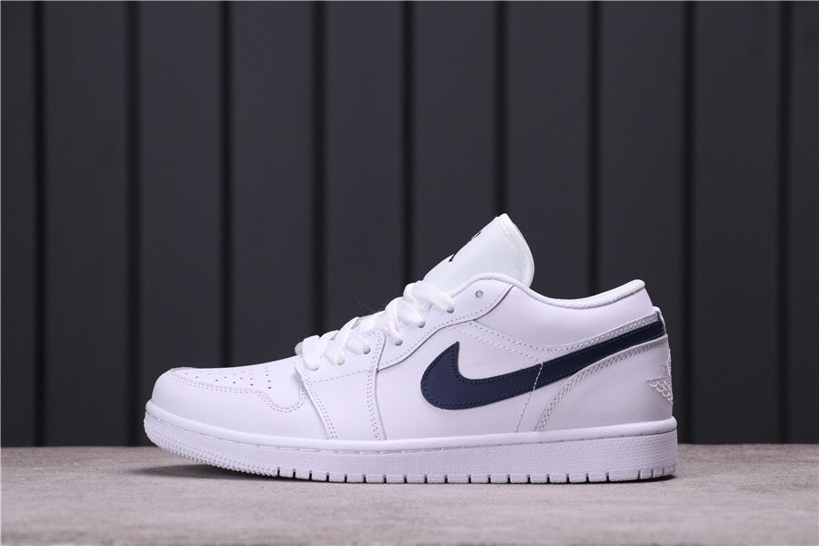 Air Jordan 1 Low  White Obsidian  553558-114