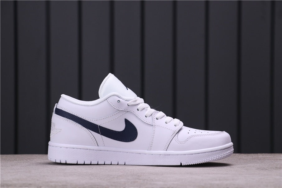 Air Jordan 1 Low  White Obsidian  553558-114