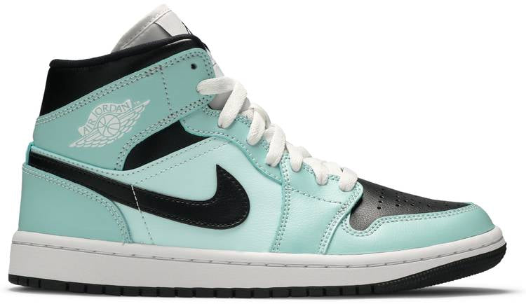 Wmns Air Jordan 1 Mid  Aqua Black  BQ6472-300