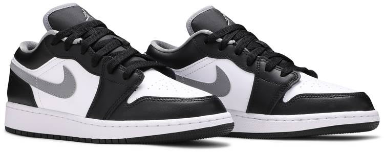 Air Jordan 1 Low GS  Black Medium Grey  553560-040