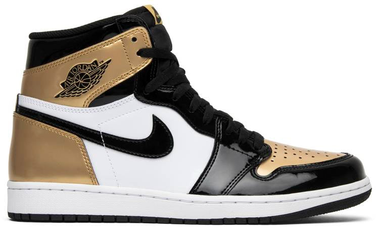 Air Jordan 1 Retro High OG NRG  Gold Toe  861428-007