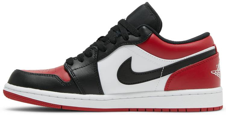 Air Jordan 1 Low  Bred Toe  5553558-612