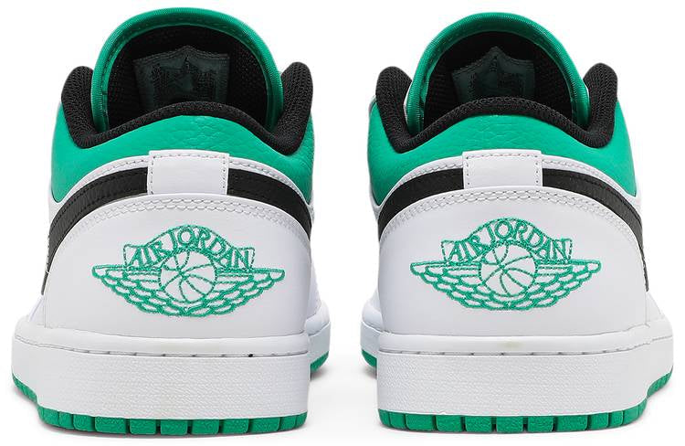 Air Jordan 1 Low  White Lucky Green  553558-129