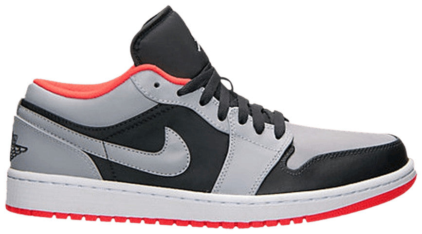 Air Jordan 1 Low  Wolf Grey Infrared  553558-022