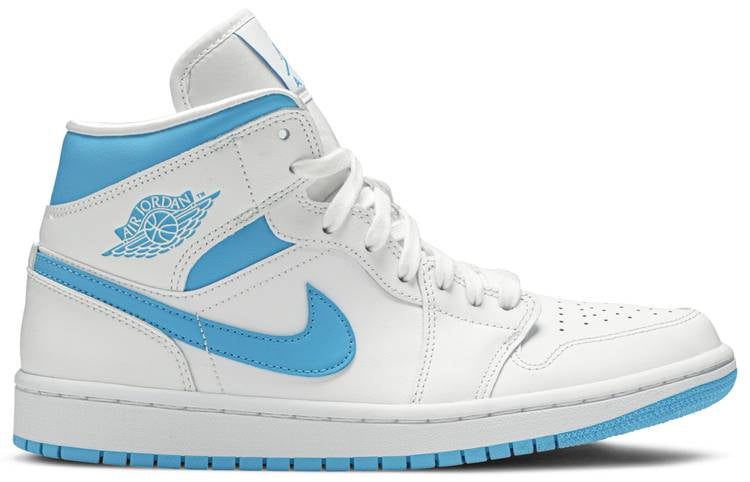 Wmns Air Jordan 1 Mid  UNC  BQ6472-114