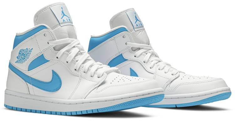 Wmns Air Jordan 1 Mid  UNC  BQ6472-114