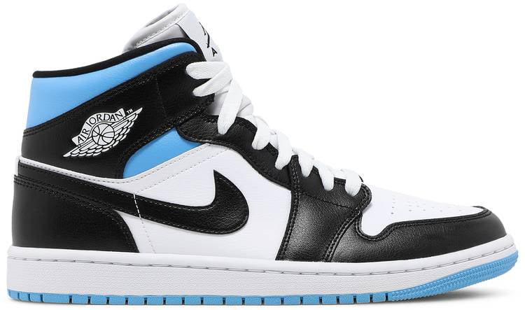 Air Jordan 1 Mid  University Blue  BQ6472-102