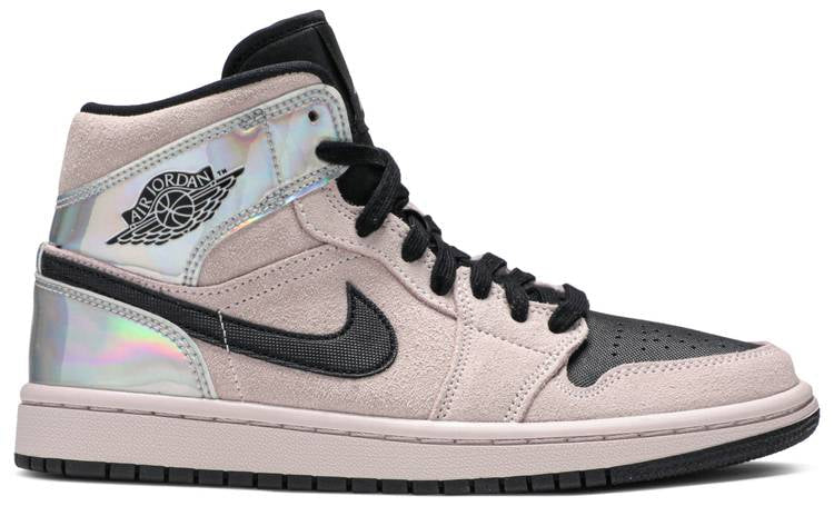 Wmns Air Jordan 1 Mid  Iridescent  BQ6472-602