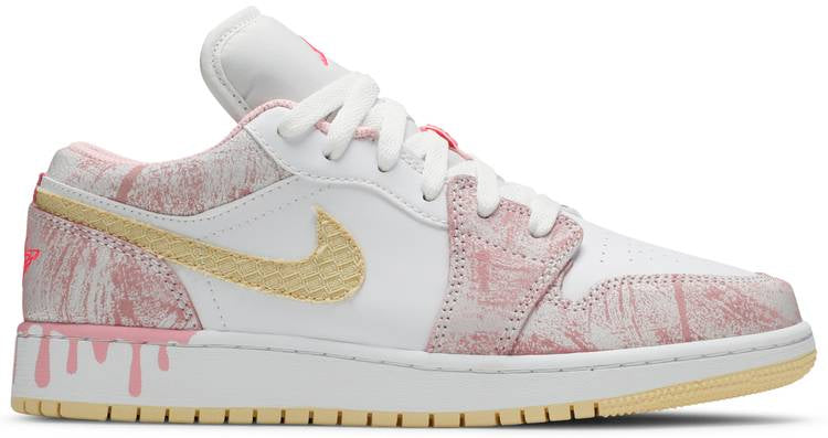 Air Jordan 1 Low GS  Strawberry Ice Cream  CW7104-601