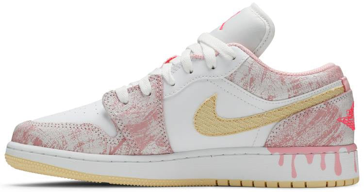 Air Jordan 1 Low GS  Strawberry Ice Cream  CW7104-601