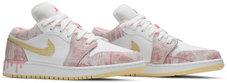 Air Jordan 1 Low GS  Strawberry Ice Cream  CW7104-601