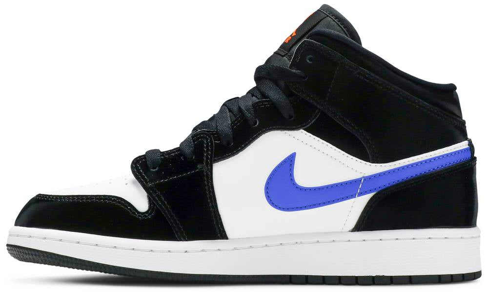 Air Jordan 1 Mid GS  Black Racer Blue  554725-084