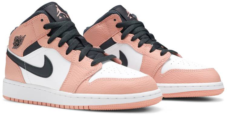 Air Jordan 1 Mid  Pink Quartz  555112-603