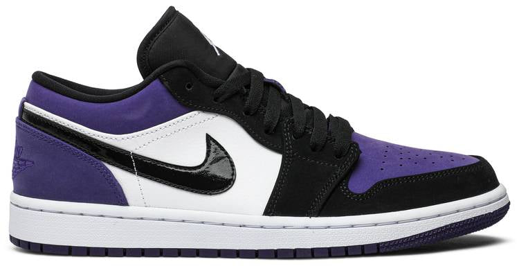 Air Jordan 1 Low  Court Purple  553558-125