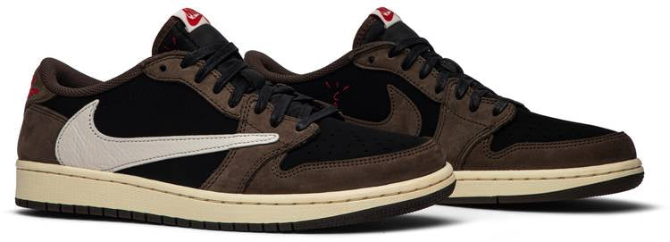 Travis Scott x Air Jordan 1 Low  Mocha  CQ4277-001