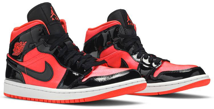 Wmns Air Jordan 1 Mid  Hot Punch  BQ6472-600