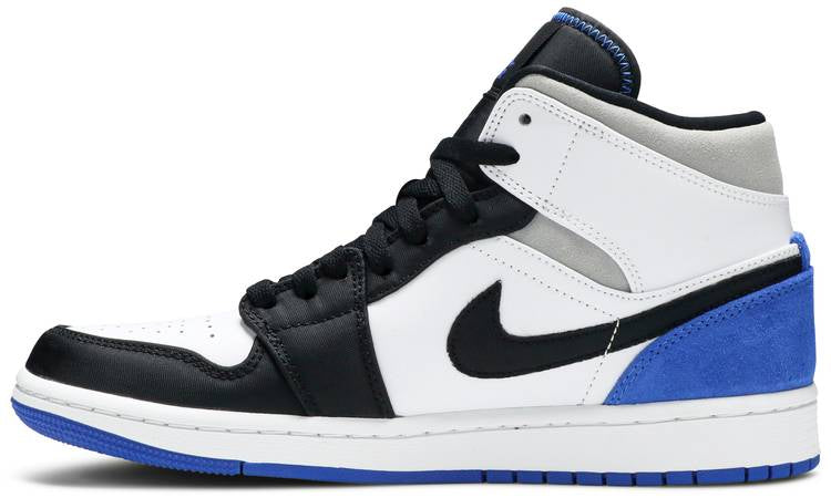 Air Jordan 1 Mid SE  Royal Black Toe  852542-102