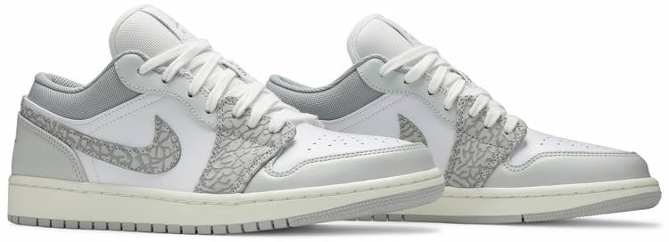 Air Jordan 1 Low Premium  Elephant Print  DH4269-100