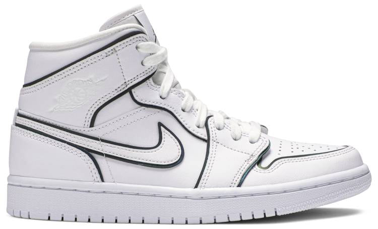 Wmns Air Jordan 1 Mid SE  Iridescent Trim  CK6587-100