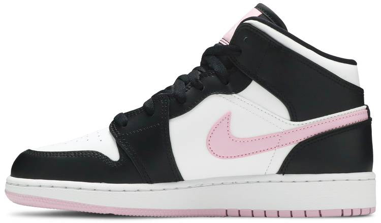 Air Jordan 1 Mid  White Light Arctic Pink  555112-103