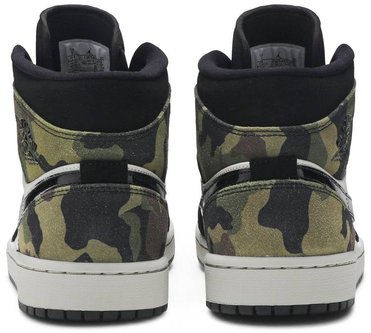 Air Jordan 1 Mid  Camo  CW5490-001