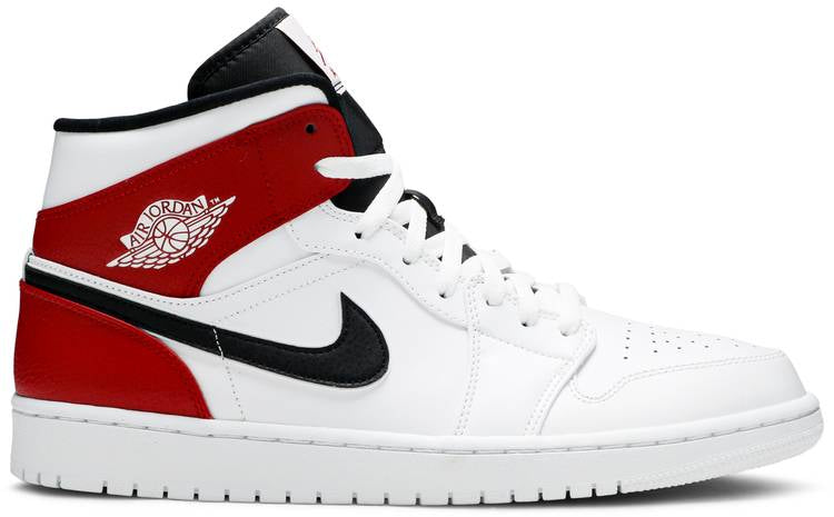 Air Jordan 1 Mid  White Chicago  554724-116