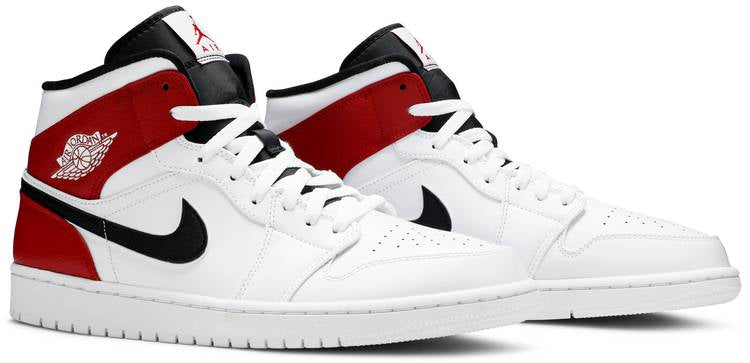 Air Jordan 1 Mid  White Chicago  554724-116