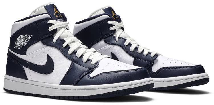 Air Jordan 1 Mid  Obsidian  554724-174