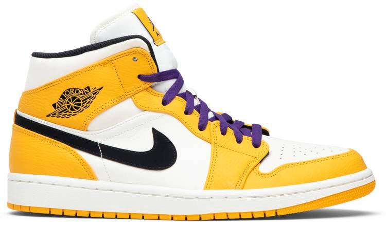 Air Jordan 1 Mid  Lakers  852542-700