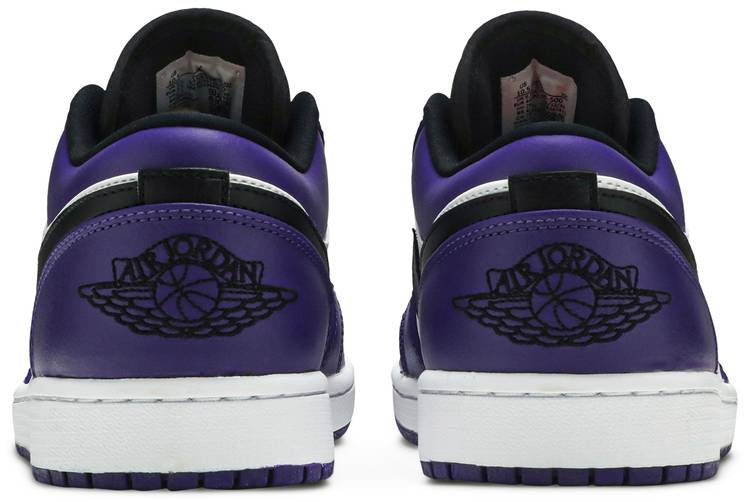 Air Jordan 1 Low  Court Purple  553558-500