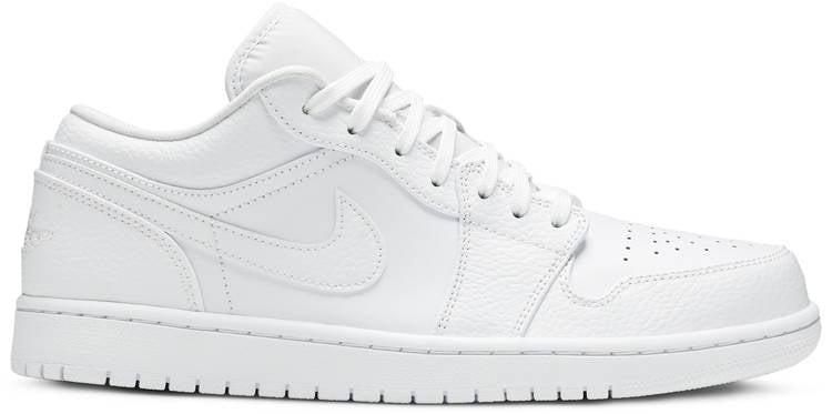 Air Jordan 1 Low  Triple White  553558-130