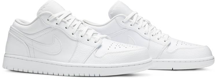 Air Jordan 1 Low  Triple White  553558-130