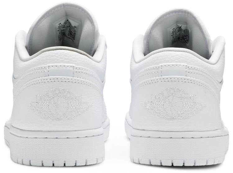 Air Jordan 1 Low  Triple White  553558-130