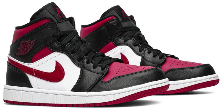 Air Jordan 1 Mid  Noble Red  554724-066