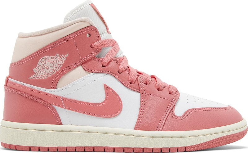 Wmns Air Jordan 1 Mid  Strawberries and Cream  BQ6472-186