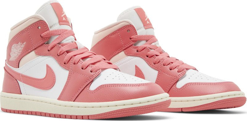 Wmns Air Jordan 1 Mid  Strawberries and Cream  BQ6472-186