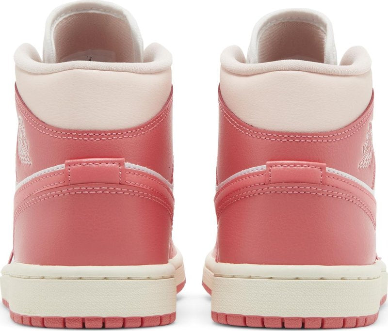 Wmns Air Jordan 1 Mid  Strawberries and Cream  BQ6472-186